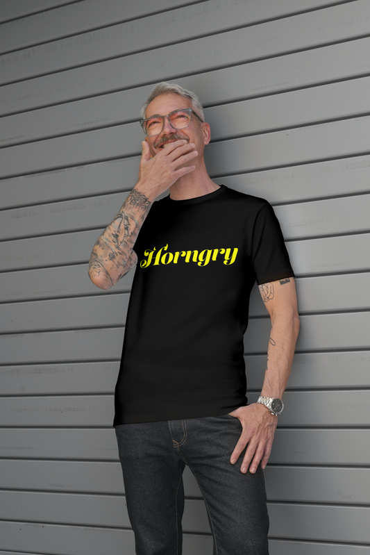 Horngry Black T-shirt